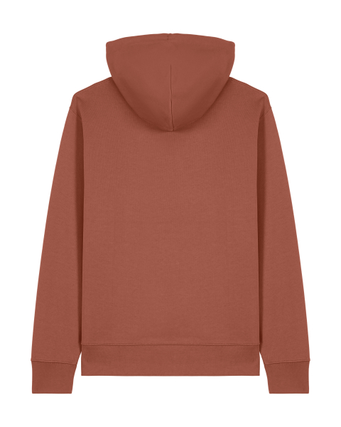 Unisex Hoodie „Der Zweig“ Heritage Brown – Bio-Baumwolle, Fair Wear, Minimalistisch, Nachhaltig